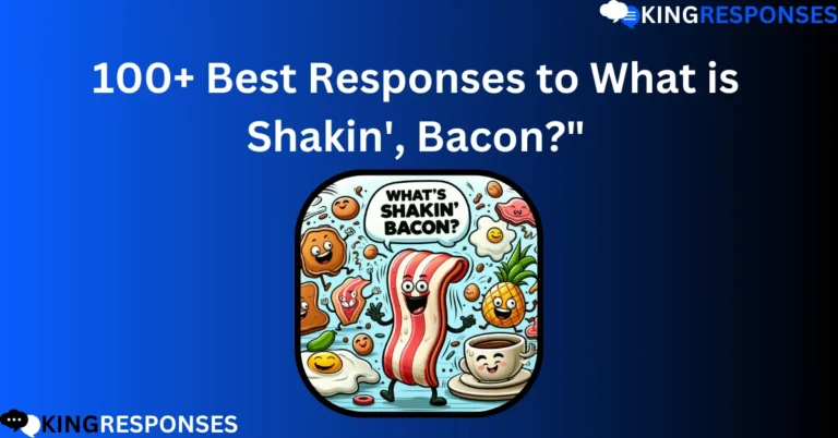 Responses to What is Shakin', Bacon